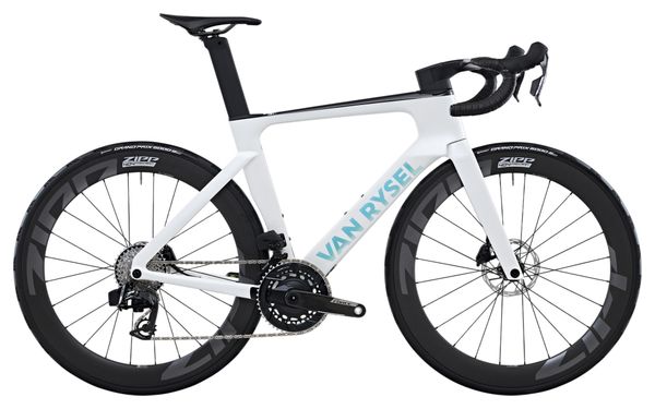 Bicicleta de carretera Van Rysel RCR-F Pro Sram Force AXS 12V 700 mm Blanca 2026