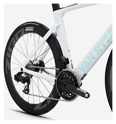 Bicicleta de carretera Van Rysel RCR-F Pro Sram Force AXS 12V 700 mm Blanca 2026