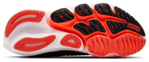 Brooks Glycerin Flex Running Shoes, Black/Red, Men's