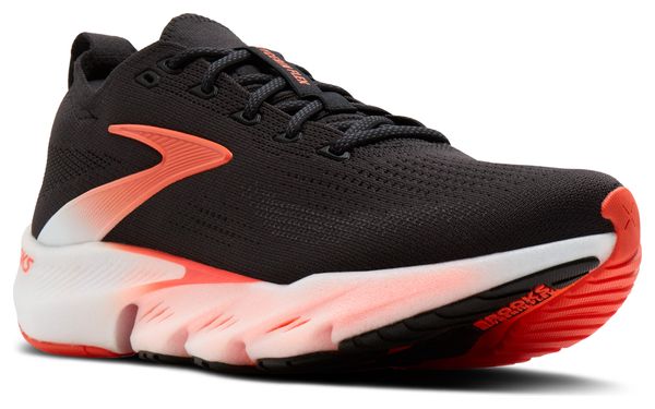 Brooks Glycerin Flex Running Shoes, Black/Red, Men's