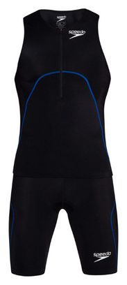 Traje de neopreno Speedo Singlet Proton Trifunction Negro Azul