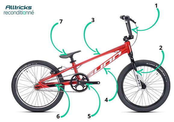 BMX Race Sunn Royal Pro Red 2023 - Refurbished Product