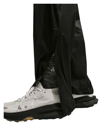 Pantalones impermeables Nike ACG Trailwind negros para hombre