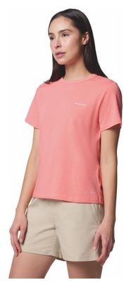 T-shirt Technique Femme Columbia Sun Trek II Rose