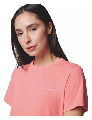 T-shirt Technique Femme Columbia Sun Trek II Rose