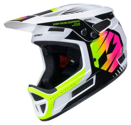 Kenny Elite Integral Helmet White/Neon | Alltricks.com