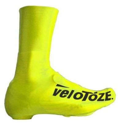 Cubrezapatillas amarillos altos de silicona <p>Velotoze</p>
