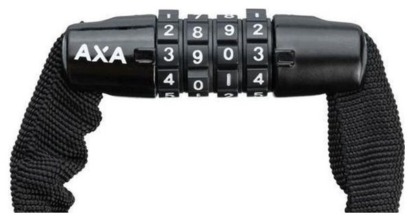 AXA Rigid Chain Lock Rcc Code 120/3,5 - Black (Individually packed)