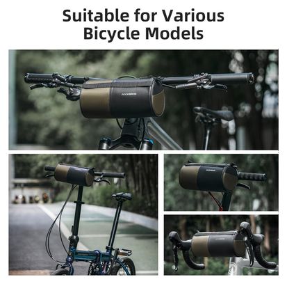 Sacoche de guidon avec bandoulière pour vélo