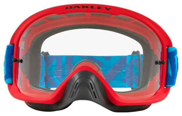 Masque Oakley O-Frame Pro 2.0 MX Angle Red Clear / Ref : OO7115-38