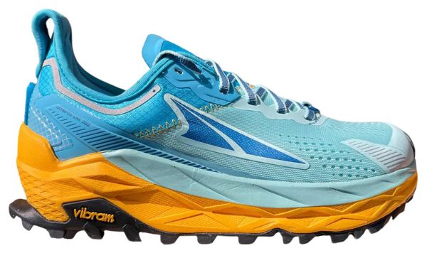 Altra Olympus 5 Chamonix Blue Orange Women's Trail Running Shoes