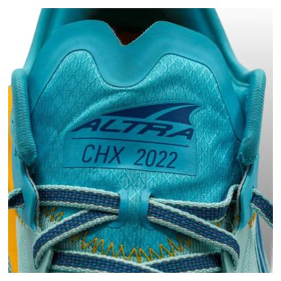 Chaussures Trail Running Altra Olympus 5 Chamonix Bleu Orange Femme