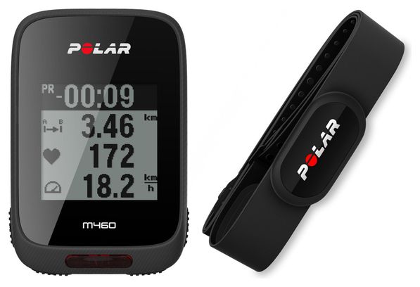 POLAR GPS Computer M460 Black Heart Rate Monitor H10 Alltricks
