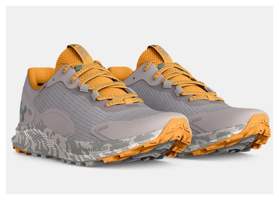 Under Armour Charged Bandit TR 2 SP Grey Yellow Women's Trail Shoes