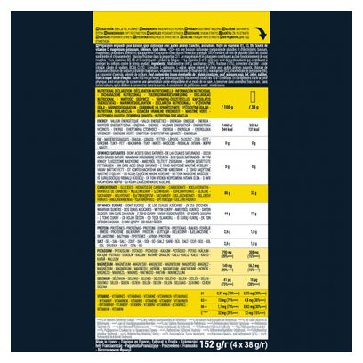 Bebida energética Aptonia Iso + Limón en polvo 4 x 38g