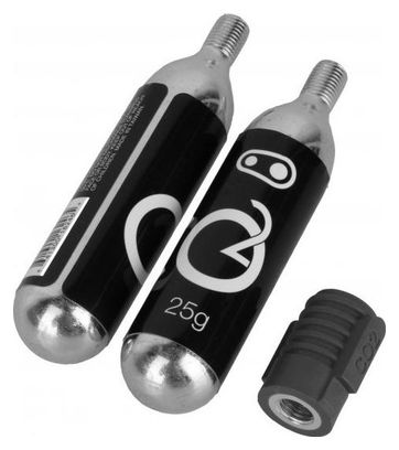 Paire de Cartouches CO2 Crankbrothers 25g avec Percuteur