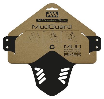 All Mountain Style AMS Front Mud Guard Black