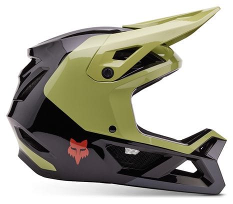 Fox Rampage Barge Integral Kids Helmet Green