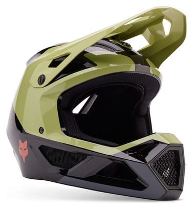 Fox Rampage Barge Integral Kids Helmet Green
