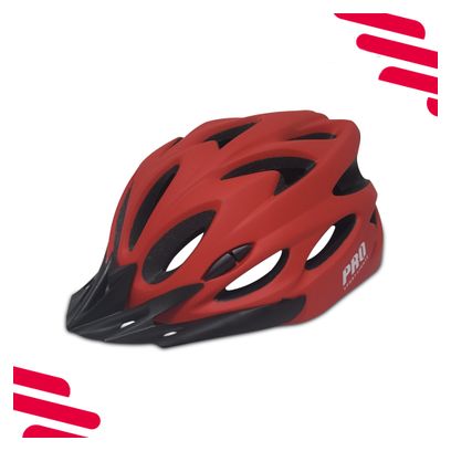 Casque de vélo Allround Race Mat rouge