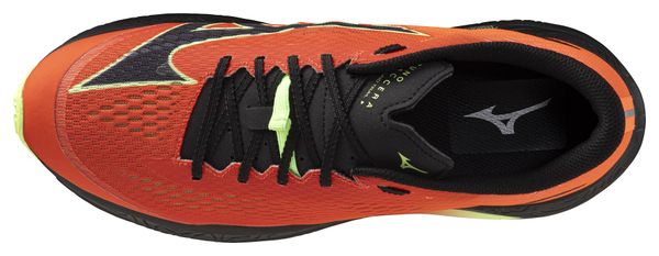 Mizuno Neo Accera Trail-Laufschuhe für Herren, Orange/Schwarz