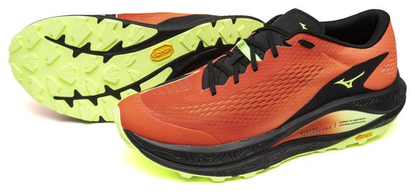 Mizuno Neo Accera Trail-Laufschuhe für Herren, Orange/Schwarz