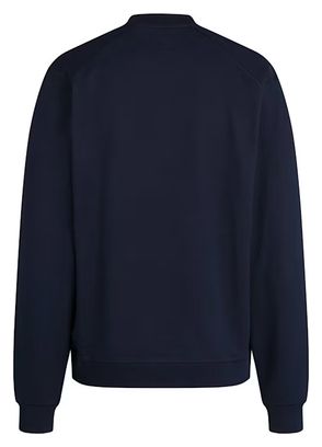 Sweatshirt Rapha Cotton Large Logo Blau/Pink
