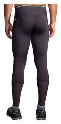 Brooks High Point Black Heren Long Tight