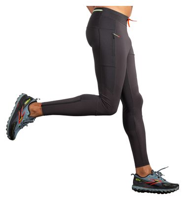 Brooks High Point Black Heren Long Tight