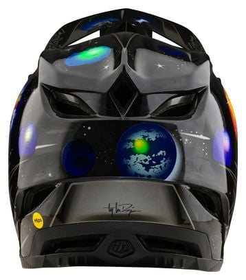 Casque Intégral Troy Lee Designs D4 Carbone Spacian Noir