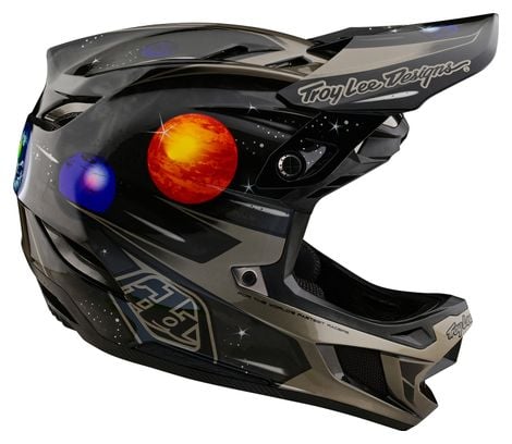 Casque Intégral Troy Lee Designs D4 Carbone Spacian Noir