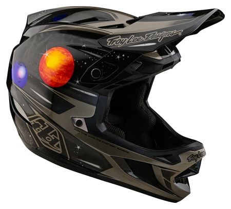 Casque Intégral Troy Lee Designs D4 Carbone Spacian Noir