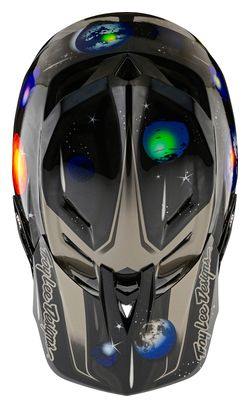 Casque Intégral Troy Lee Designs D4 Carbone Spacian Noir