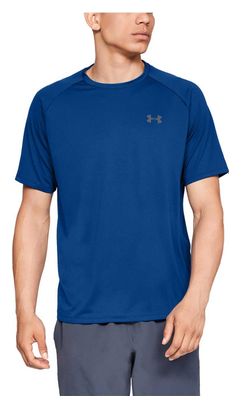 Under Armor Tech 2.0 Kurzarmtrikot Blau