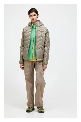 Peak Performance Elevate Women's Hooded Jacket Beige