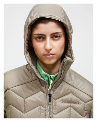 Peak Performance Elevate Women's Hooded Jacket Beige