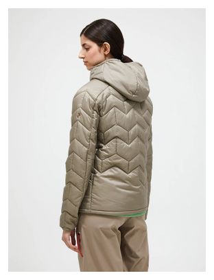 Peak Performance Elevate Women's Hooded Jacket Beige