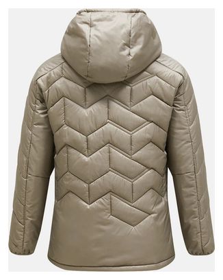 Peak Performance Elevate Women's Hooded Jacket Beige