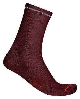 Castelli Premio Evo 18 Calzini unisex Bordeaux