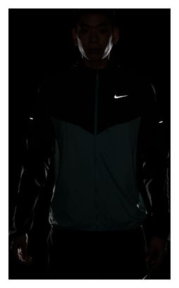 Heren Nike Stride Jacket Zwart/Groen