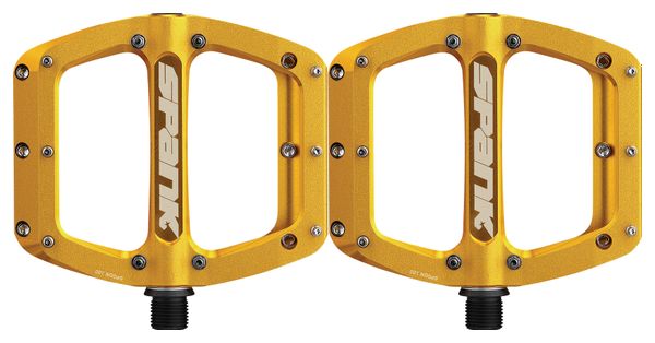 Spank Spoon Reboot Flat Pedals Gold