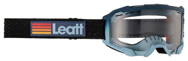 Leatt MTB Velocity 4.0 Titanium Maske - Klare Scheibe 83%