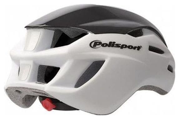 Casque de vélo Aero Road mat blanc/noir