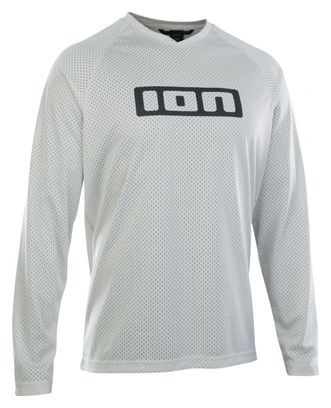 ION Logo MTB Long Sleeve Jersey Lichtblauw