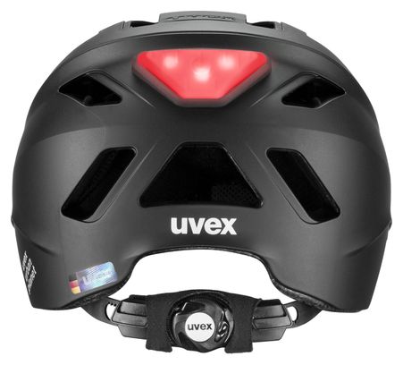 Uvex Urban Planet Led Helm Black Mat Schwarz