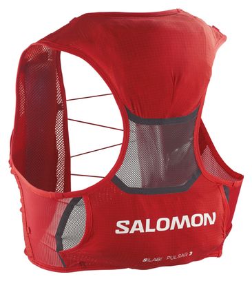 Salomon Unisex Hydration Vest S/LAB Pulsar 3 Set Rood Unisex