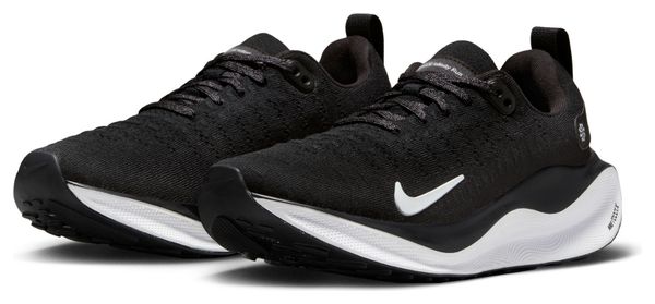 Nike ReactX Infinity Run 4 Zwart Wit Dames Hardloopschoenen