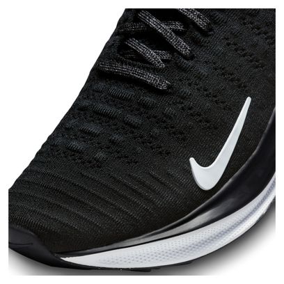 Nike ReactX Infinity Run 4 Zwart Wit Dames Hardloopschoenen
