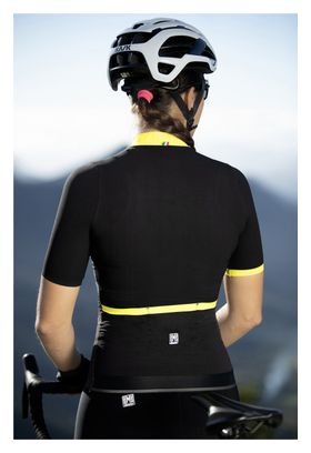 Maillot Manches Courtes Femme Santini Redux Genio Noir