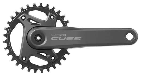 Guarnitura Shimano Cues FC-U6000-1 32T 9/10/11S Nero